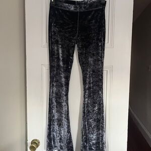 Free People Velvet Flare Pants